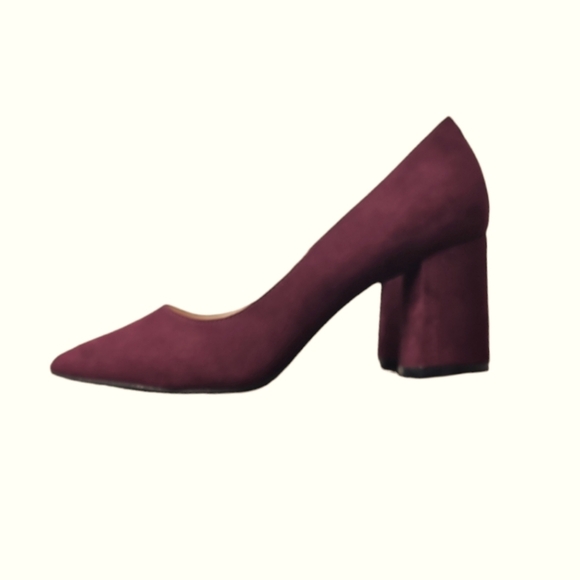 Kelly & Katie Shoes - Kelly & Katie Rosewell Pumps Sz 8 Burgundy